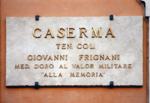 FRIGNANI Giovanni P.ZA S.LORENZO IN LUCINA CASERMA 1 400