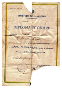 Diploma d'onore