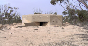 Gabes (Tunisia). Resti di un bunker.