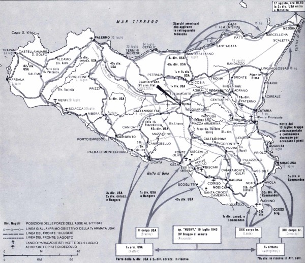 10 luglio 1943. Inizia la Campagna d'Italia